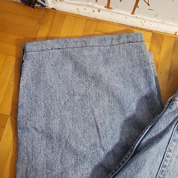 VTG Abercrombie And Fitch Jeans Men's 34x32 Blue  Made In USA - Picture 4 of 8